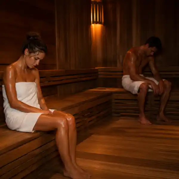 sauna man vrouw